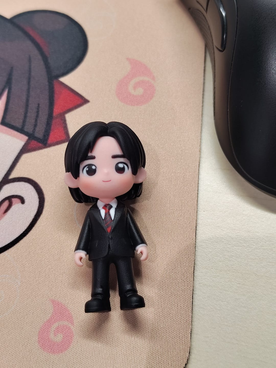 Customer photo review of Custom Couple Action Figures - Unique Valentine's Day Gift