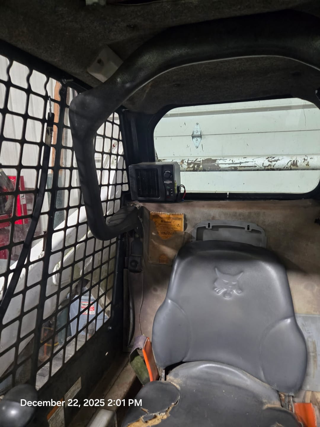Customer photo review of 12 Volt Cab Heater | Skid Steer UTV Tractor