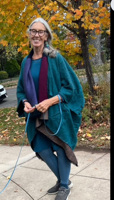Customer photo review of NEW! JIVA Wool Silk Kimono Air