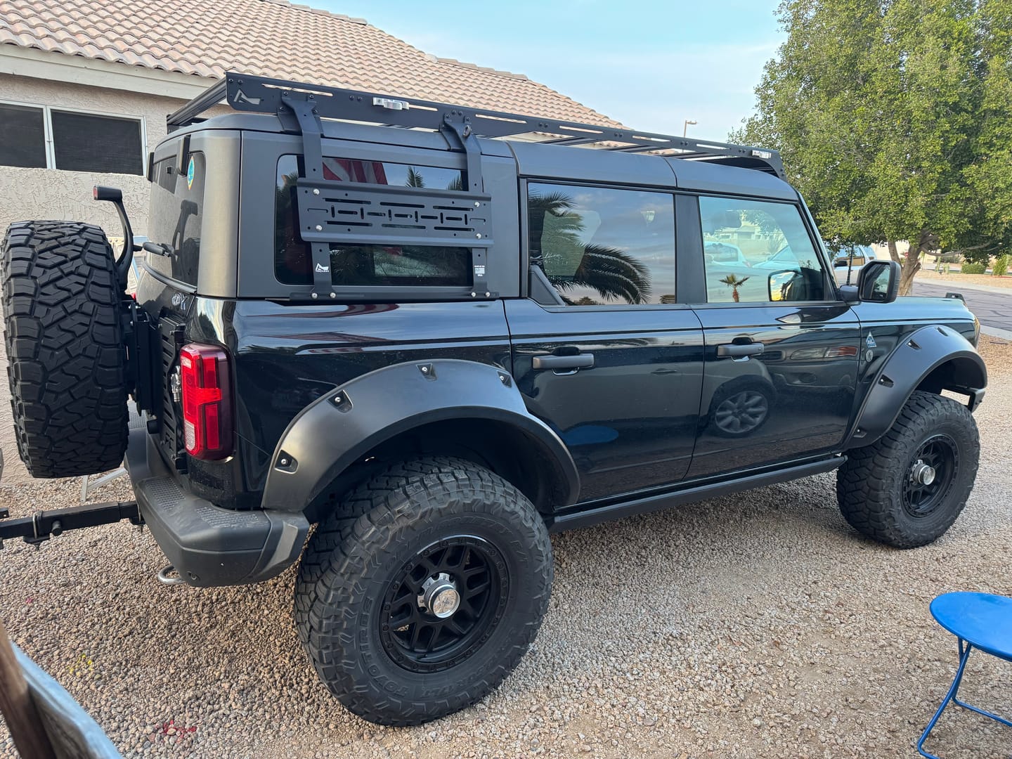 Customer photo review of Modular Roof Rack For The Ford Bronco 4-Door