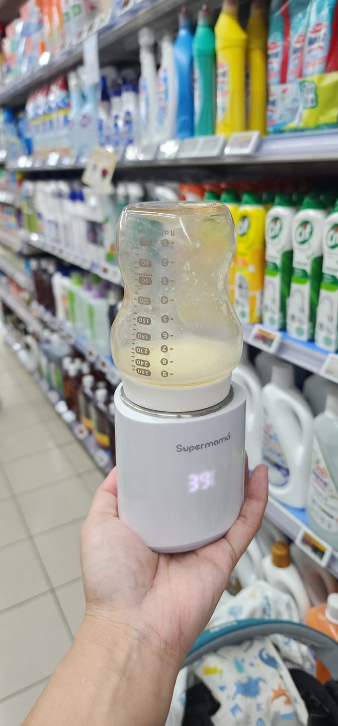Customer photo review of Portable Milk Warmer