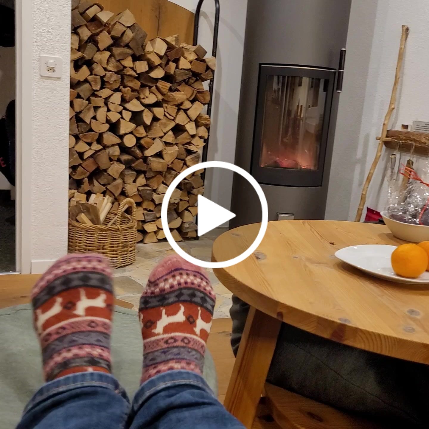 Customer video review of Alpaka-& Merino Peru-Socken