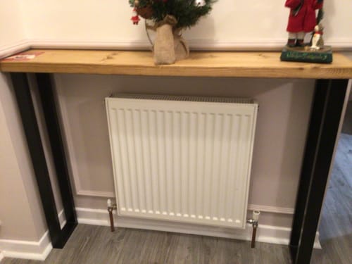 Customer photo review of Rustic Console Table | 22.5cm Depth