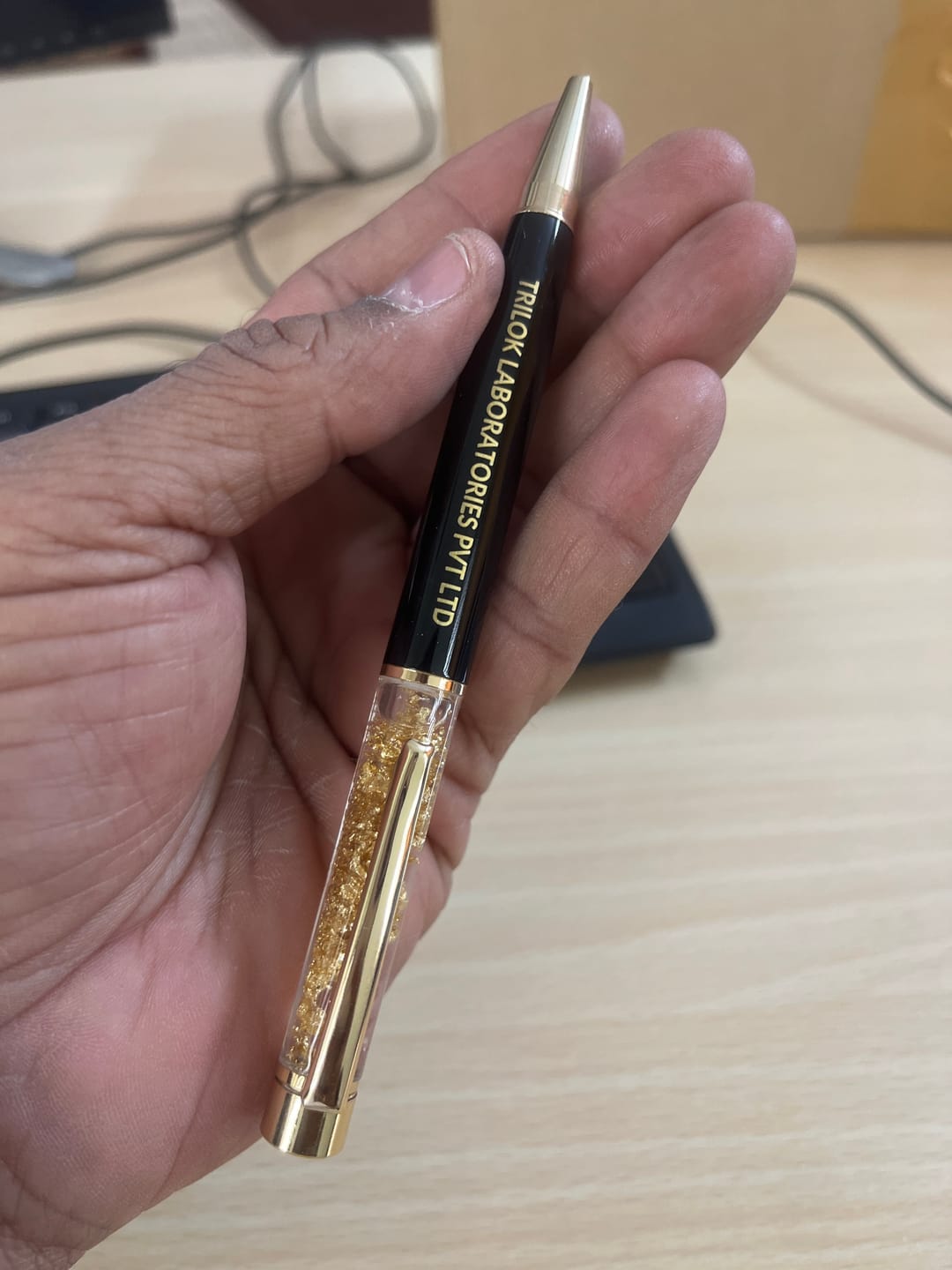 Customer photo review of Premium Metal Pen | Best Corporate Gift | PrintMine.in