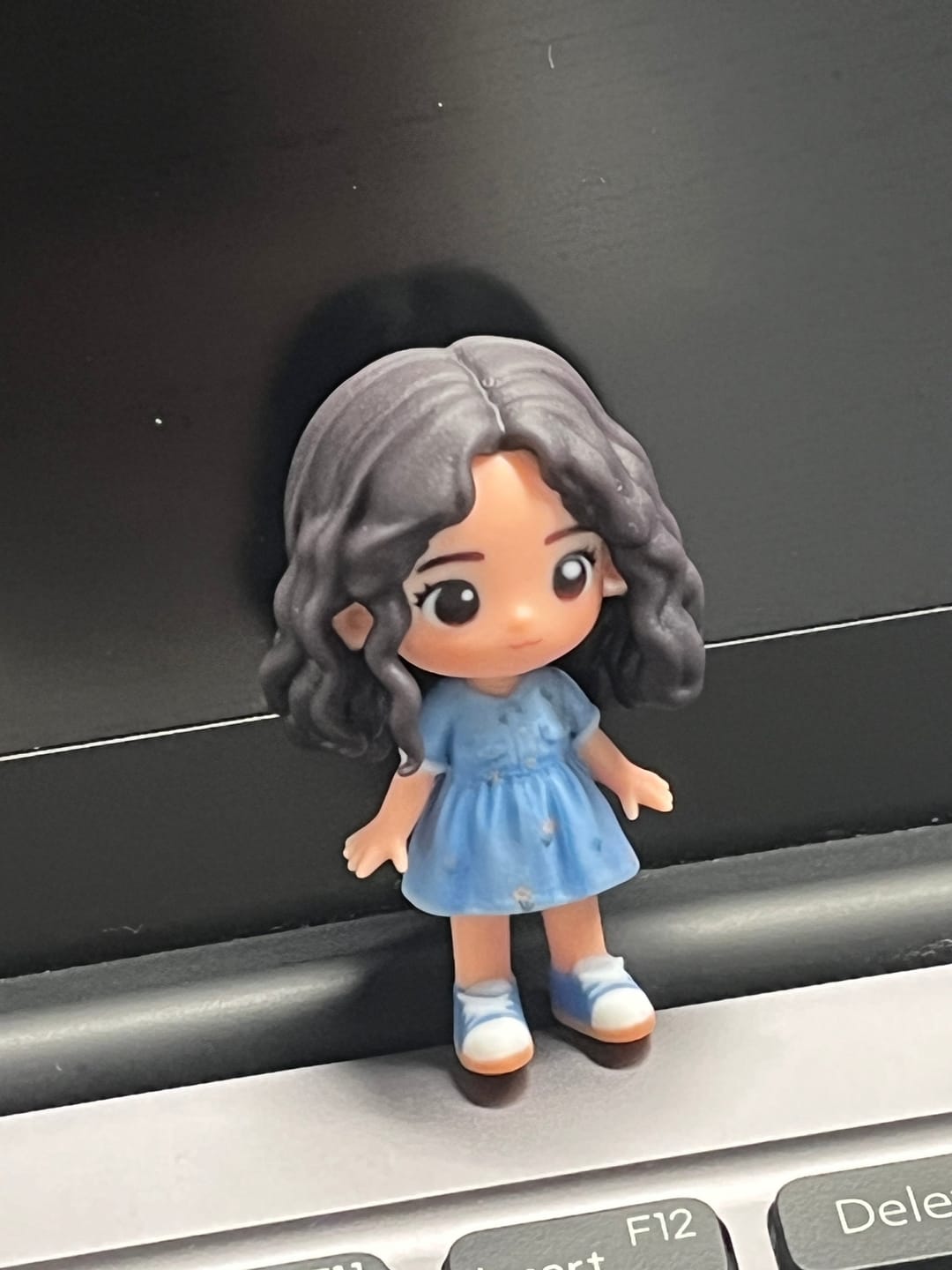 Customer photo review of Custom Couple Action Figures - Unique Valentine's Day Gift
