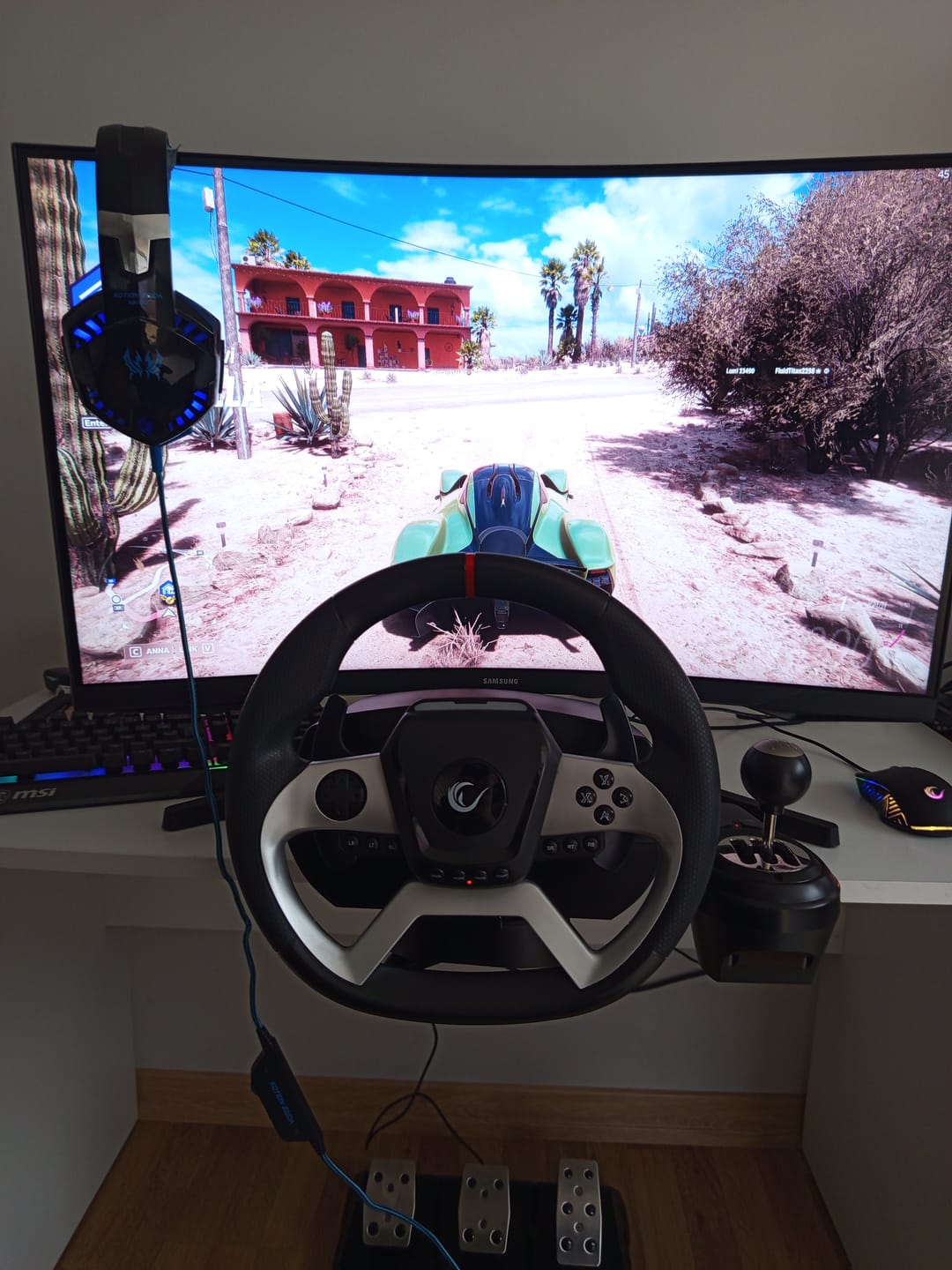 Customer photo review of Pace V987 Force Feedback PC Oyuncu Direksiyonu
