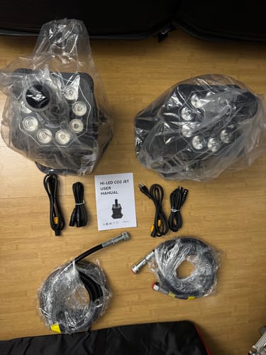 Customer photo review of MOKA SFX H-C03 LED CO2 Jet Machine No Ice Residue
