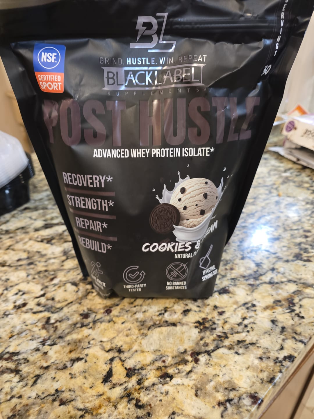 Customer photo review of POST HUSTLE