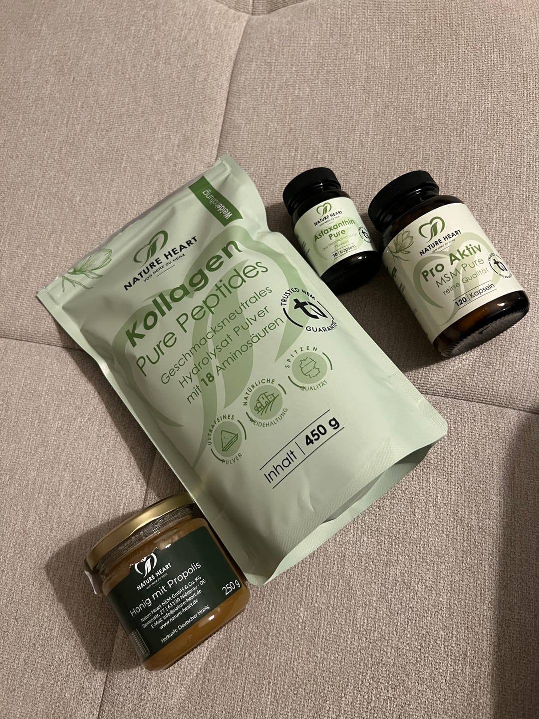Customer photo review of Astaxanthin Pure