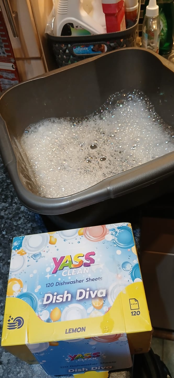 Customer photo review of Dishwasher Sheets
