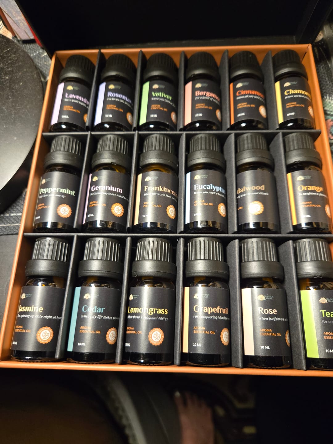 Customer photo review of Zodiac Crystal Kit: Harness Your Sign’s Natural Energy & Growth