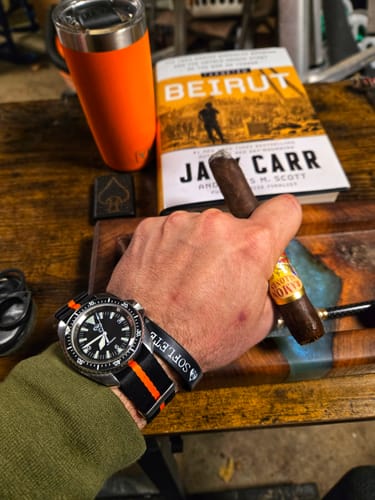 Customer photo review of The Kryptos Zippo By W.O.E.