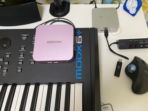 Customer photo review of 日本限定 GEEKOM A6 ミニPC AMD Ryzen R7-6800H