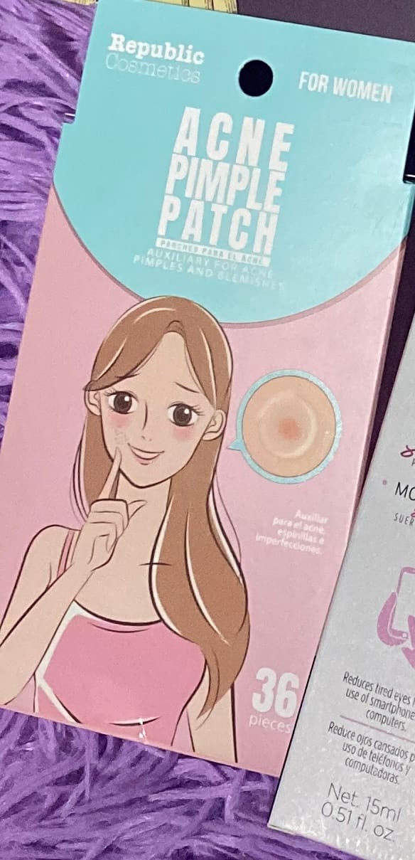 Customer photo review of Acne Pimple Patch Para Mujer 36pcs Republic Cosmetics Skin Care