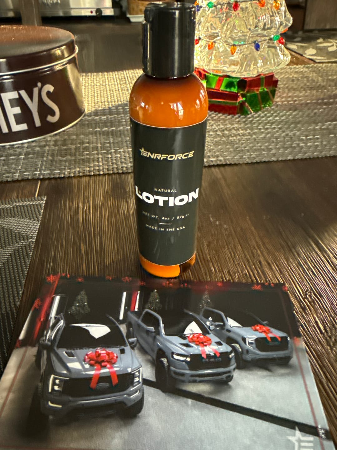 Customer photo review of Enrforce Natural Lotion