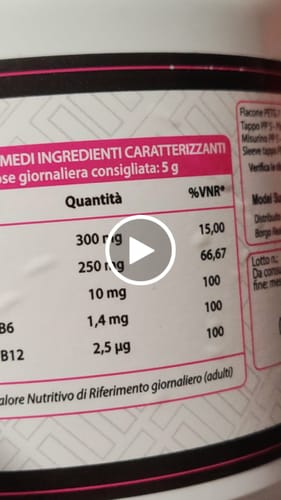 Customer video review of Metabolic Mag PLUS 300gr polvere - Magnesio