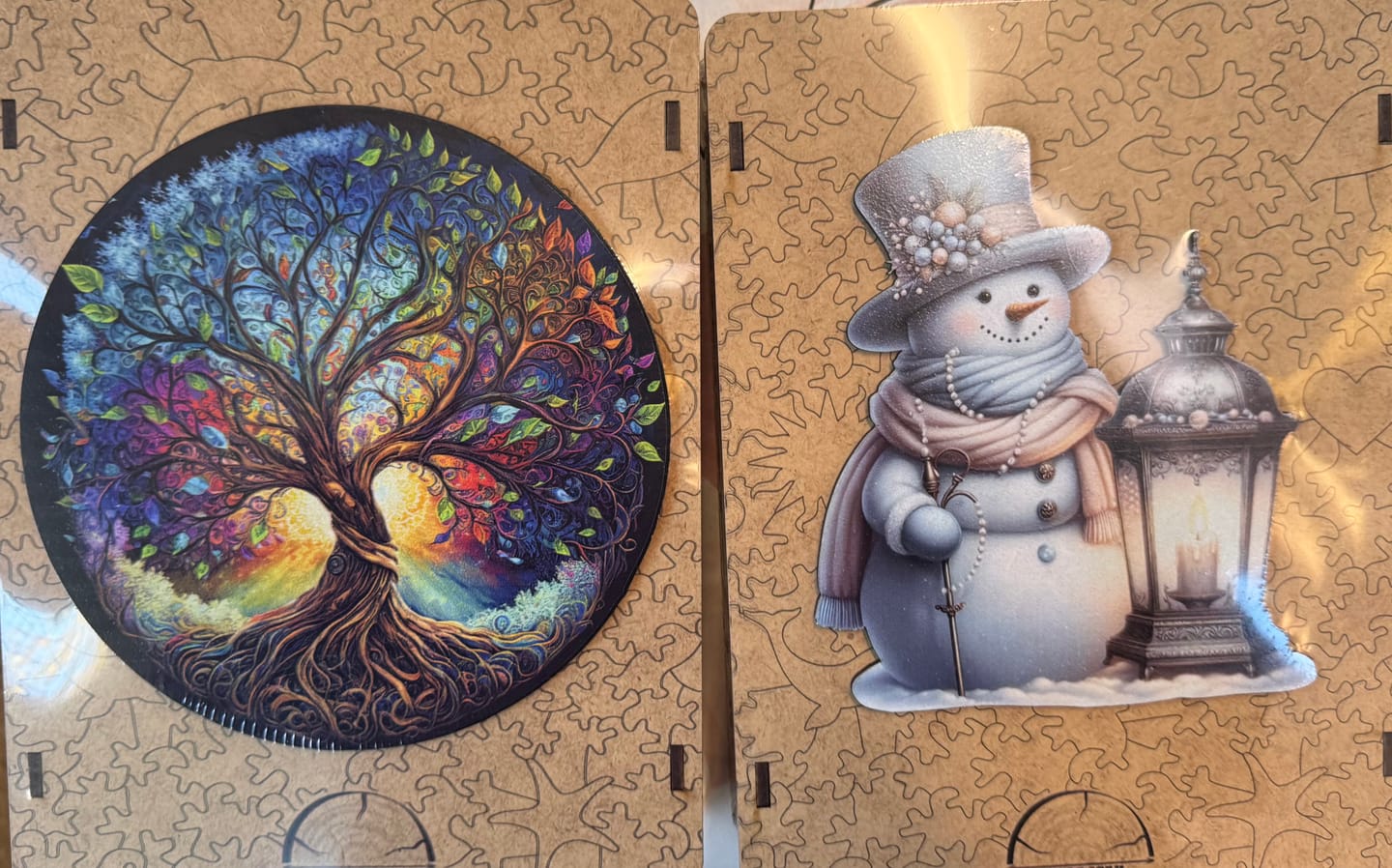 Customer photo review of Hayat Ağacı - Ahşap Puzzle