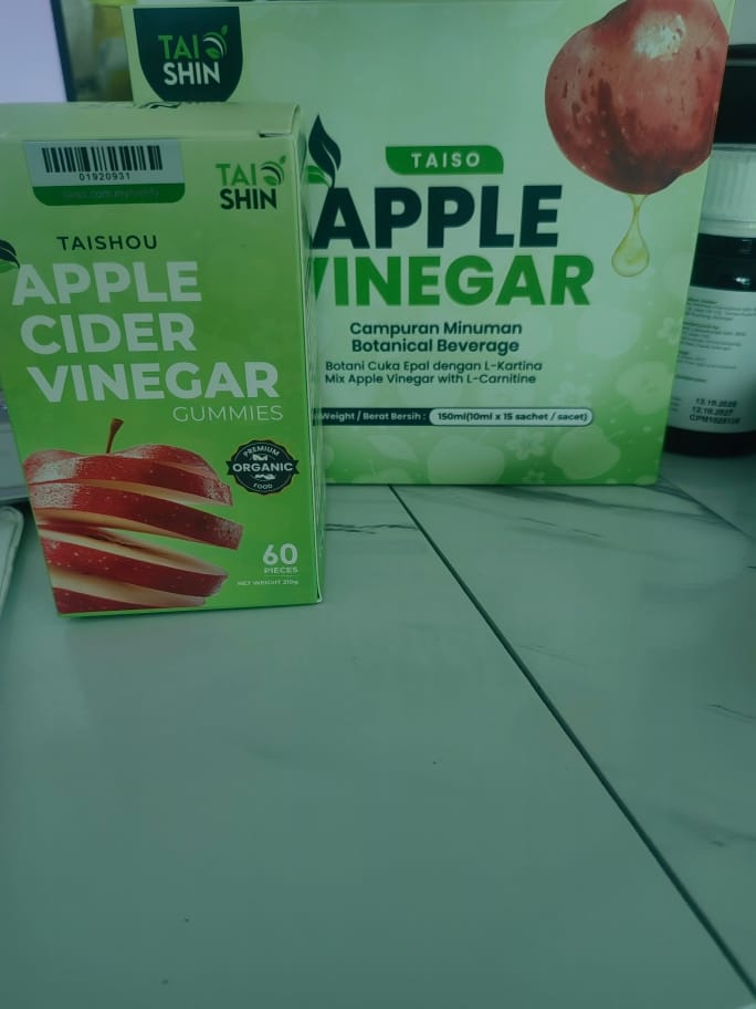 Customer photo review of Taishou Apple Cider Gummies