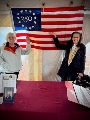 Customer photo review of America 250 Collector's Edition Betsy Ross Flag