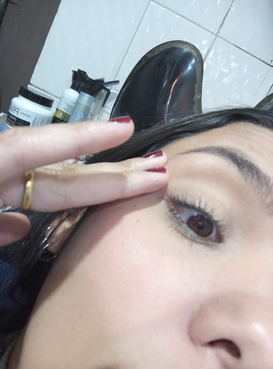 Customer photo review of Corretivo Líquido Matte - Vizzela