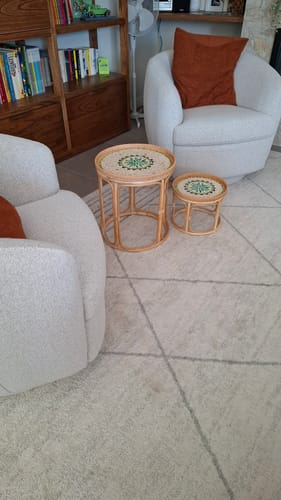 Customer photo review of Oasis Rattan Table Set