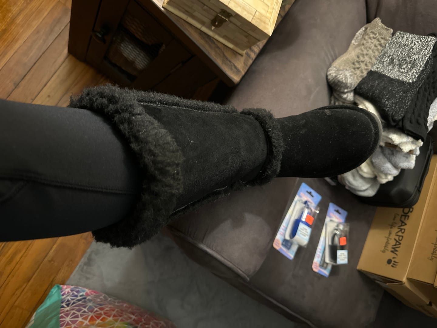 Customer photo review of KENDALL BLACK/BLACK