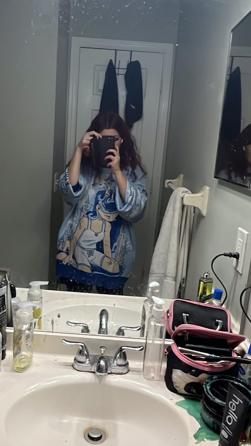Customer photo review of Sand Castle Girl Sweater