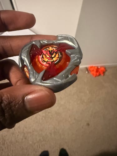 Customer photo review of Takara Tomy Beyblade UX-02 Hells Hammer Starter Set