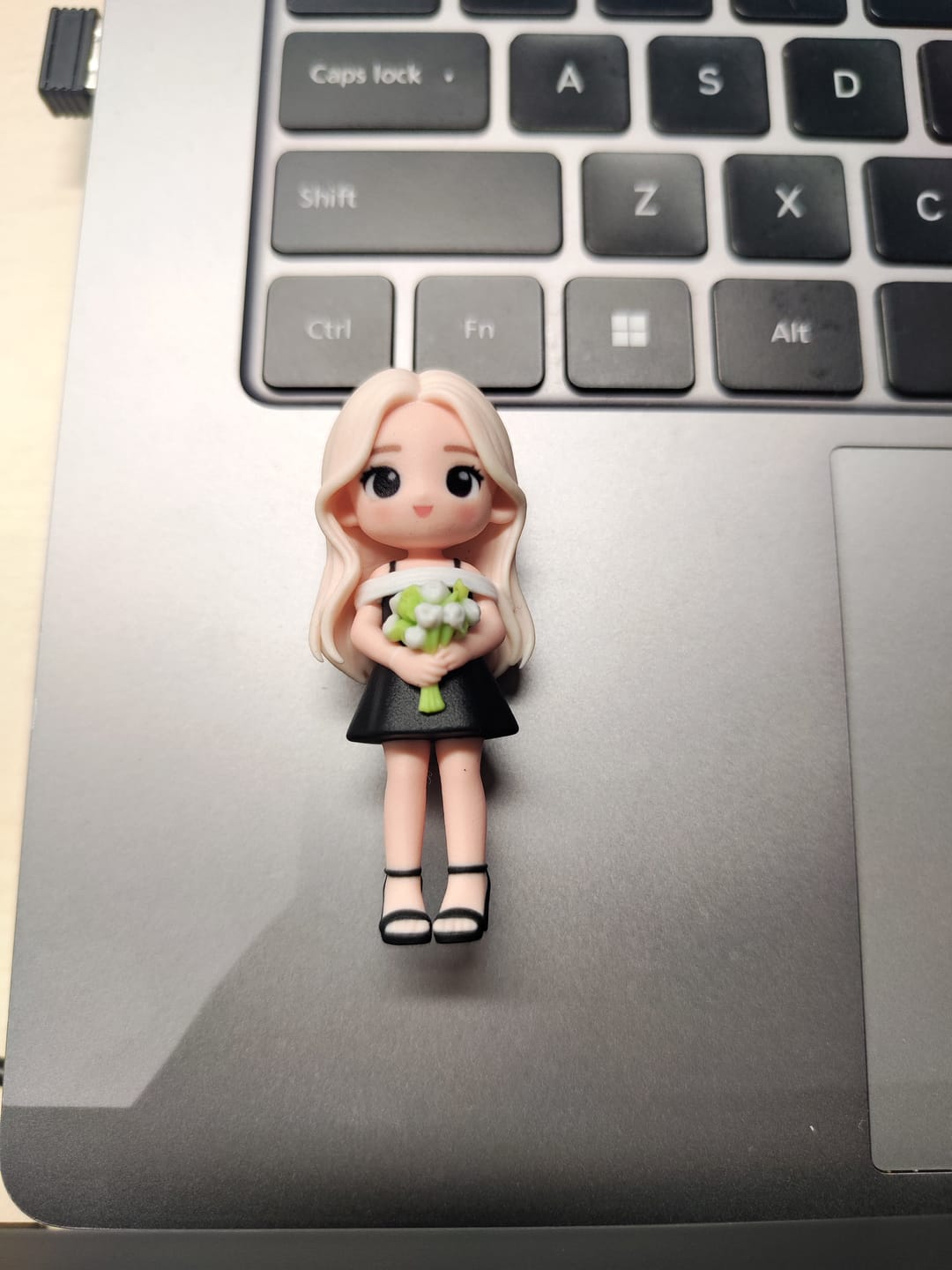 Customer photo review of Custom Couple Action Figures - Unique Valentine's Day Gift