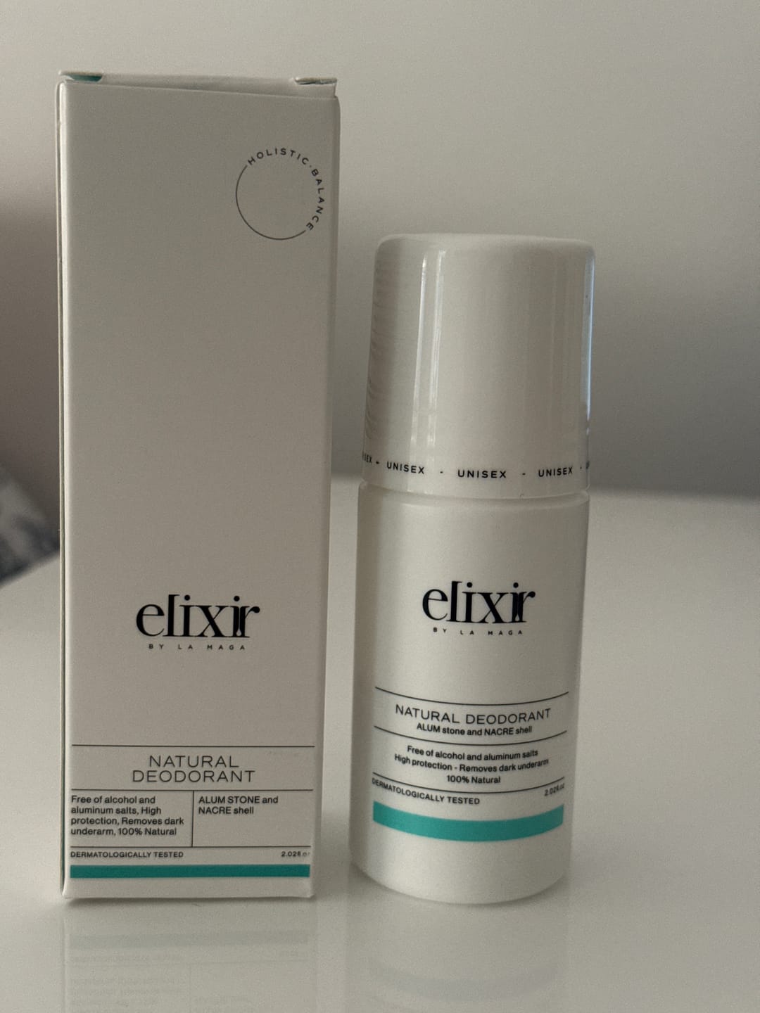 Customer photo review of Desodorante Natural Unisex