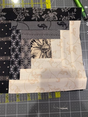 Customer photo review of Month 3 - Block Of The Month - Cotillion