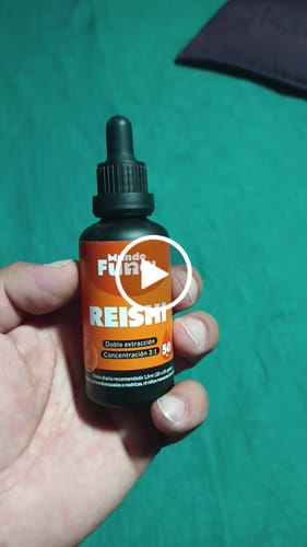 Customer video review of Reishi en Gotas - Ultra Concentrado 50ML
