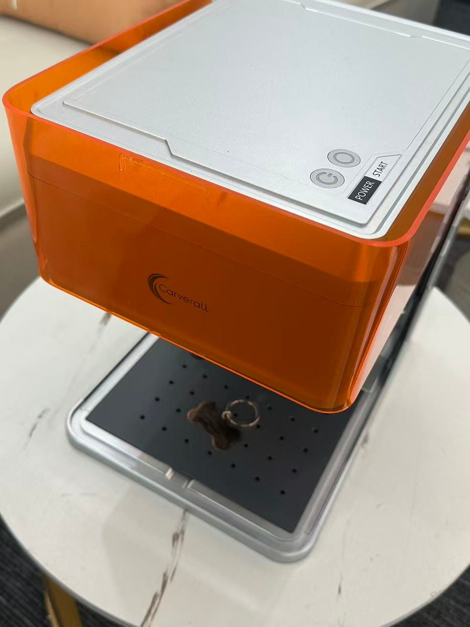 Customer photo review of Carverall A1Pro Mini Laser Engraver | Portable & Desktop | Dual Laser Options