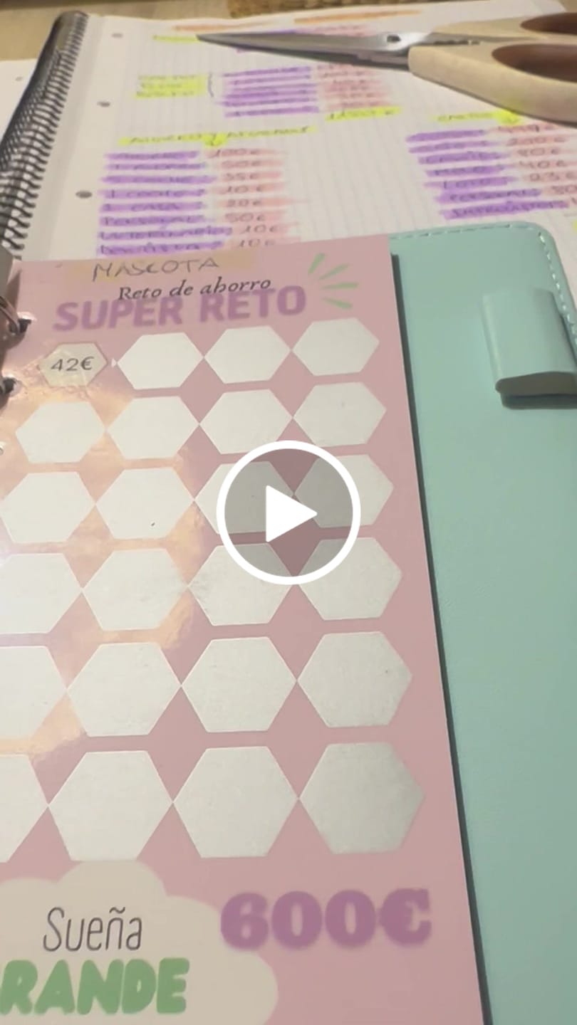 Customer video review of 20 Retos de Ahorro de Rascar A6