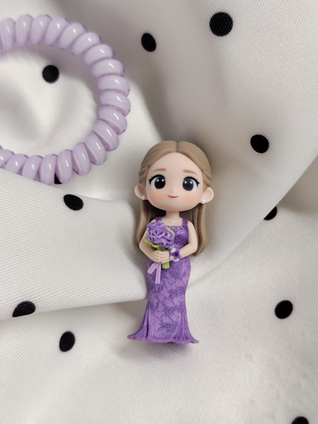 Customer photo review of Custom Couple Action Figures - Unique Valentine's Day Gift