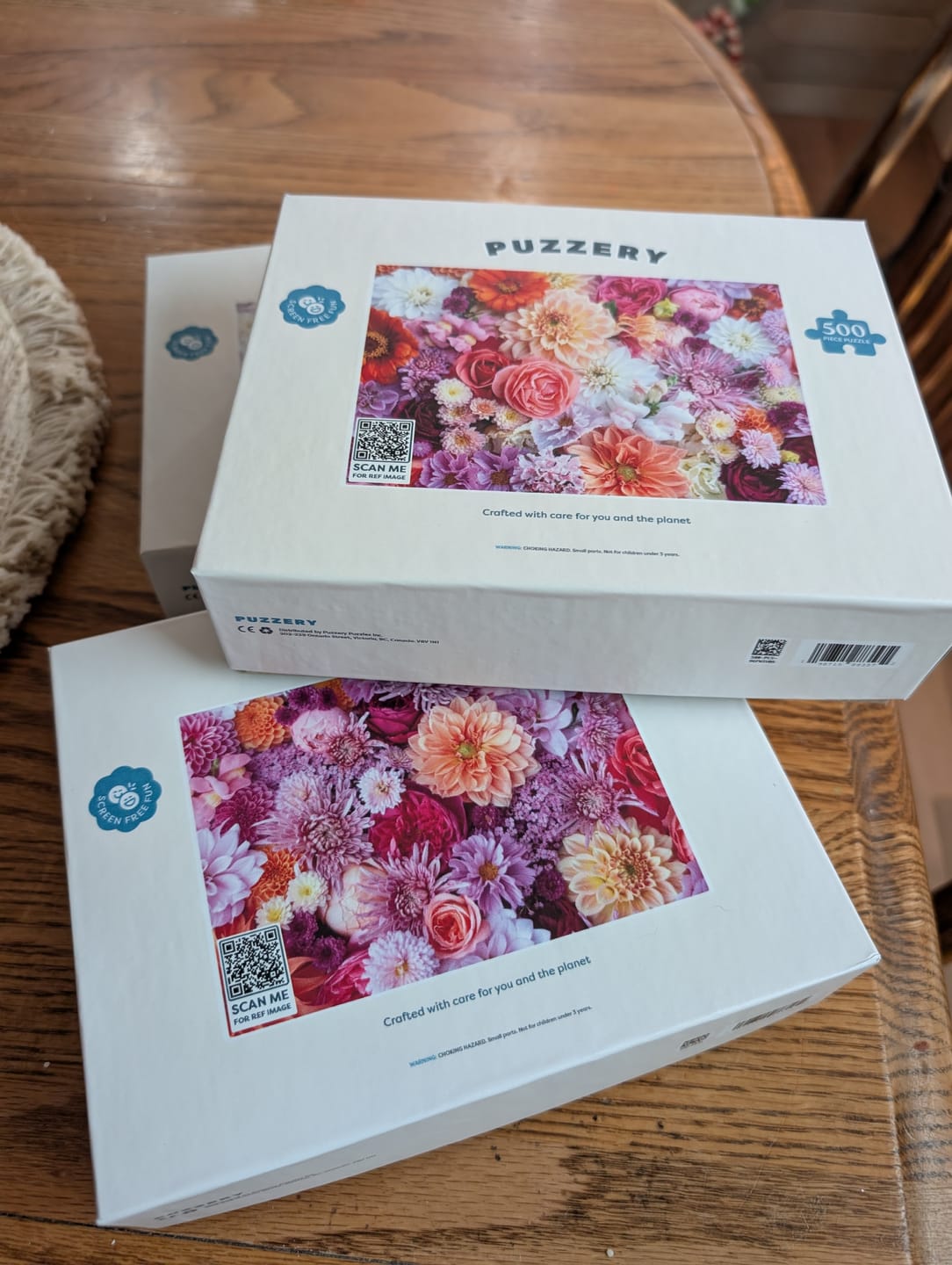 Customer photo review of Custom jigsaw puzzle