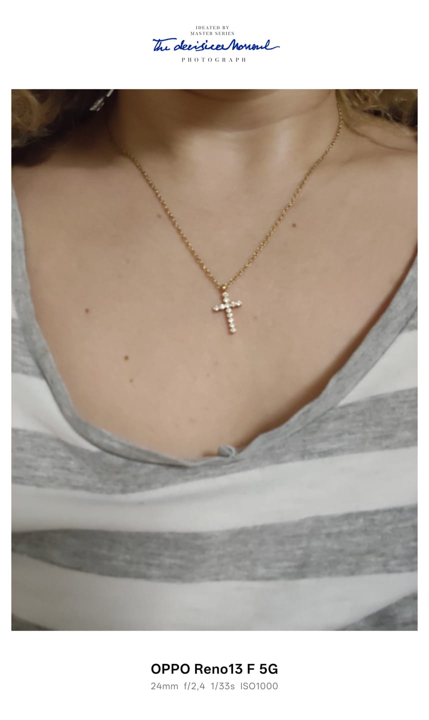 Customer photo review of Lantisor cu Cruciulita si pietricele