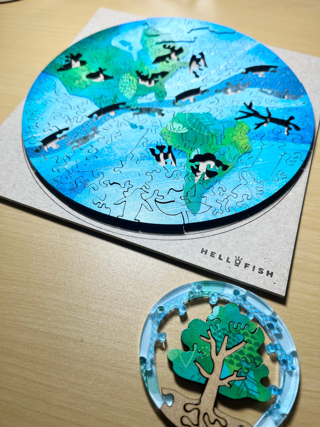 Customer photo review of 宇宙の破片 EARTH  地球と専用フレームセット【4月入庫分予約】