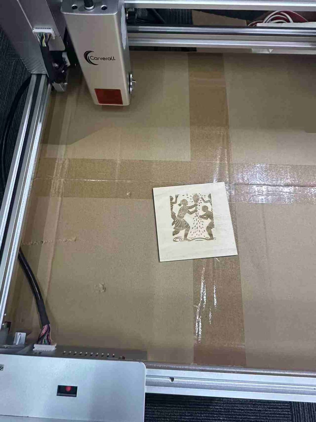 Customer photo review of Carverall X1Pro 20W Diode Laser Engraver | Work Area 300*300mm