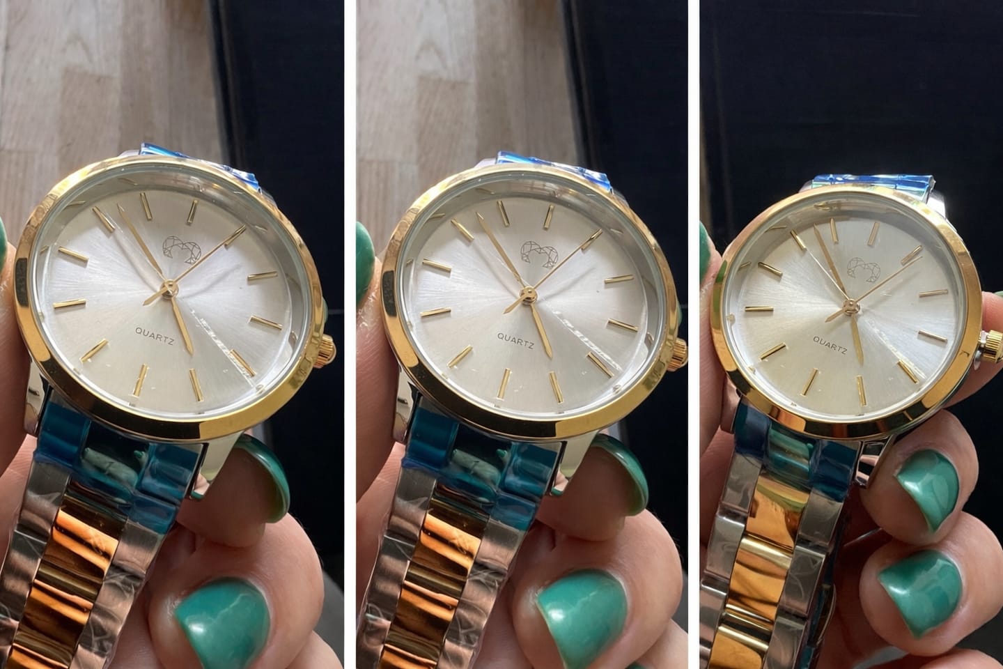Customer photo review of Reloj California ~ GoldSilver