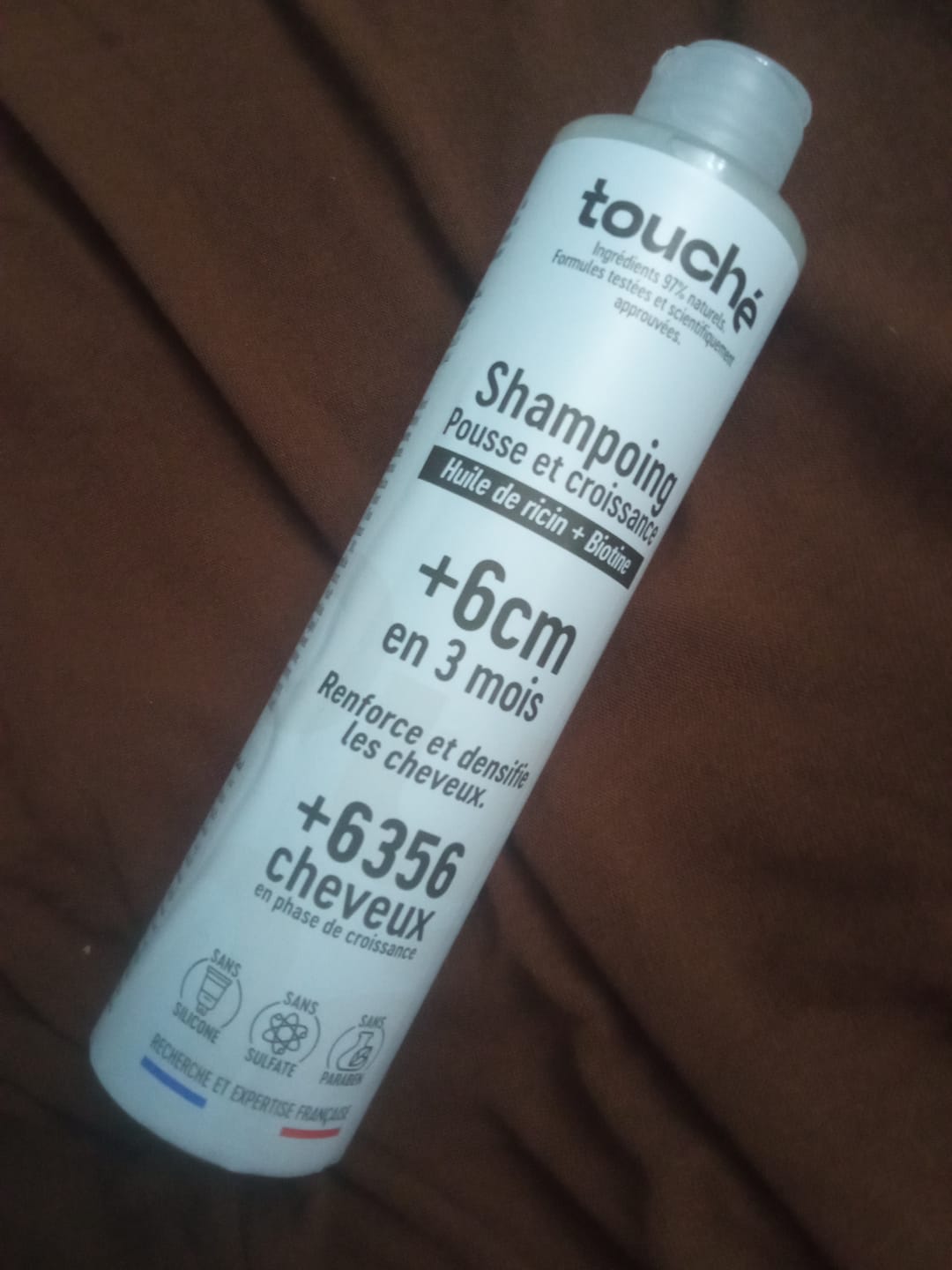 Customer photo review of Pack shampooing et après-shampooing pousse et croissance