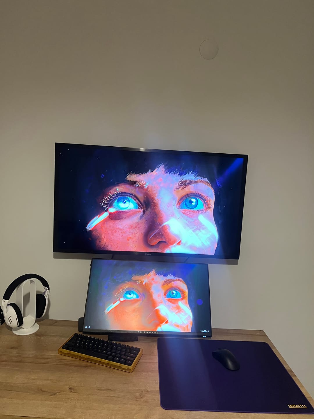 Customer photo review of Wraith W60 [BBL Edition] Klavye (Manyetik Switch / HE)