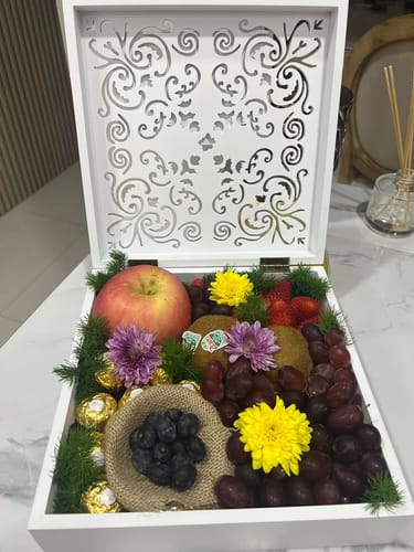 Customer photo review of Batu Caves Festive Fruit Box