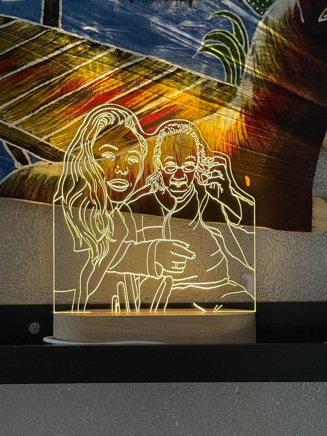 Customer photo review of De Lampiece Lamp