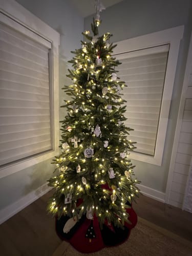 Customer photo review of Belleek Classic Luck of the Irish Hanging Ornament