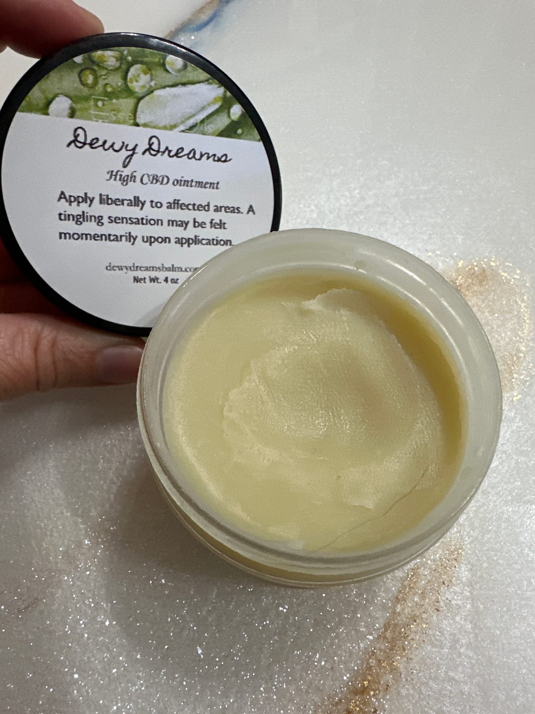 Customer photo review of Canibalm High Ointment