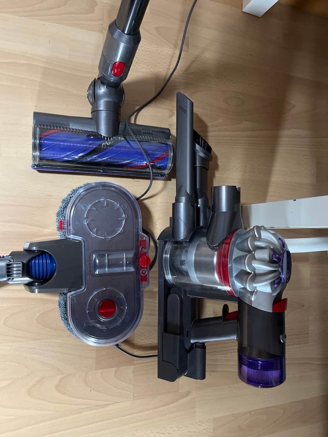 Customer photo review of Elektrischer Wischaufsatz passend für Dyson - Secret Sale