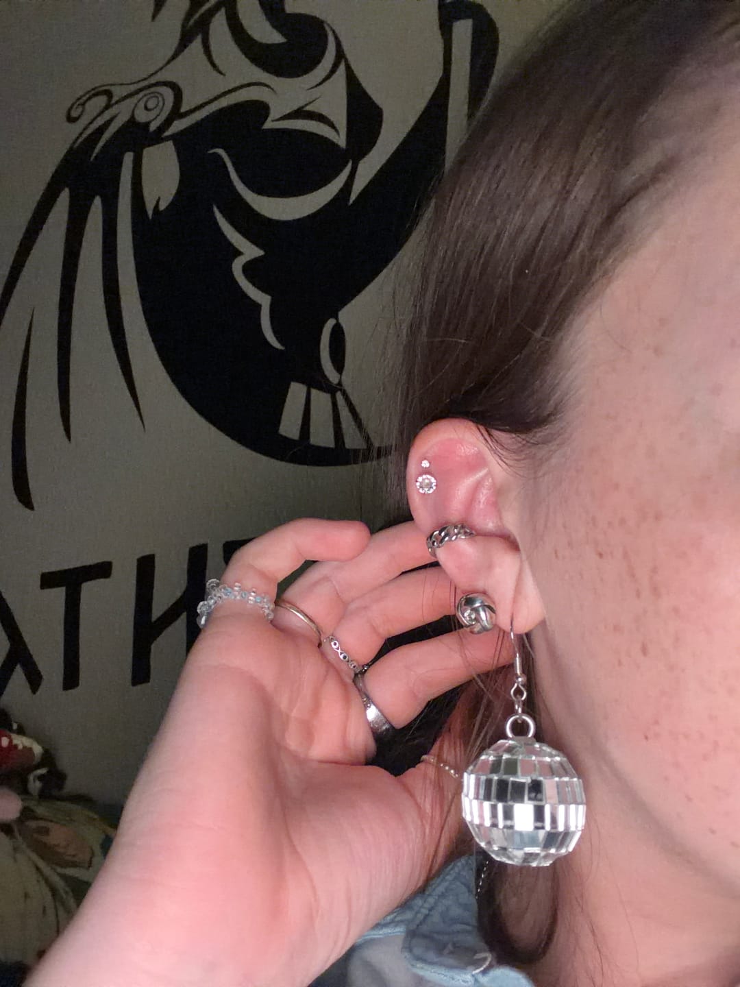 Customer photo review of EAR CUFFS