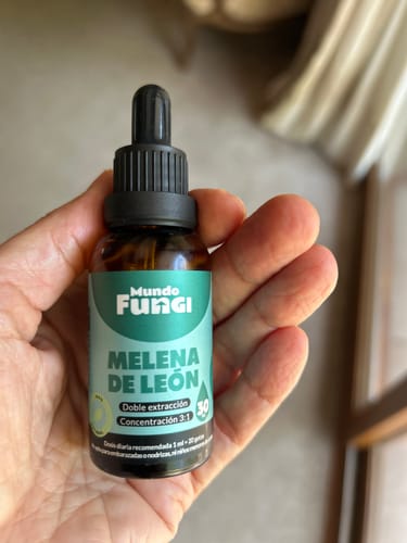Customer photo review of Gotas de Melena de León - Ultra concentrado 50ML