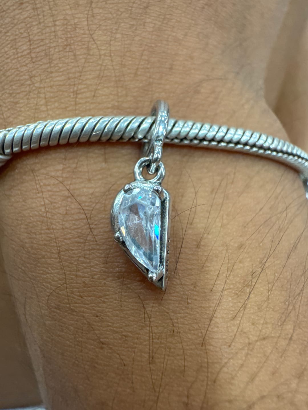 Customer photo review of Charm Corazón S925